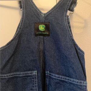 John Deere Blue Denim Pocket with Logo